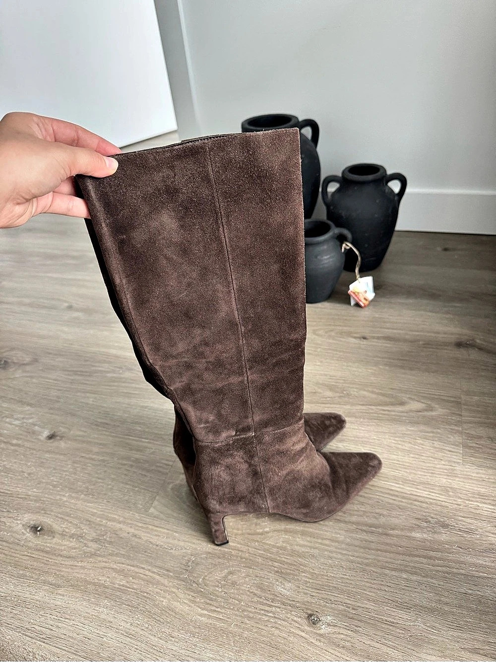 Sam Edelman Sylvia Knee High Boot Brow size 7.5